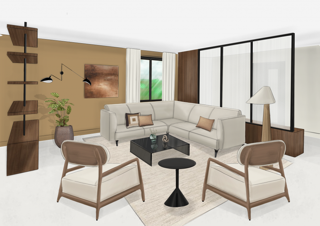 Projet décoration Salon